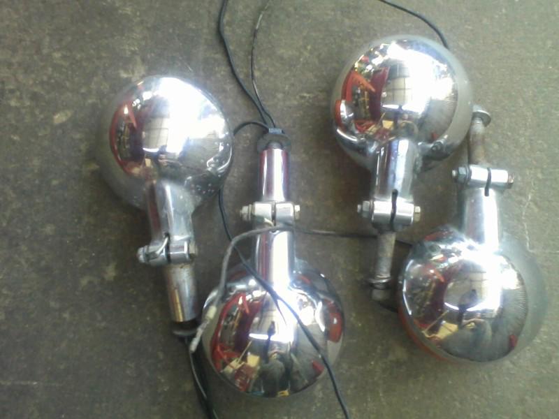 Purchase Vintage Stanley Yellow Turn Signals FOUR GL 1000 1100 Goldwing CB 550 750 900 in Vista