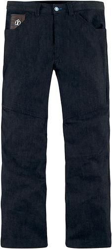 Icon hooligan denim motorcycle pants dark blue size us 44