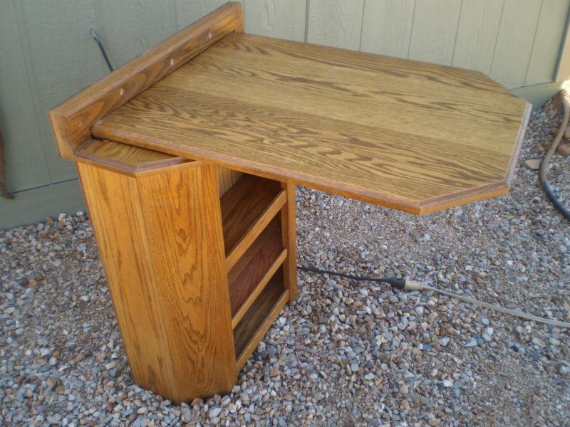 Rv oak table (retractable)
