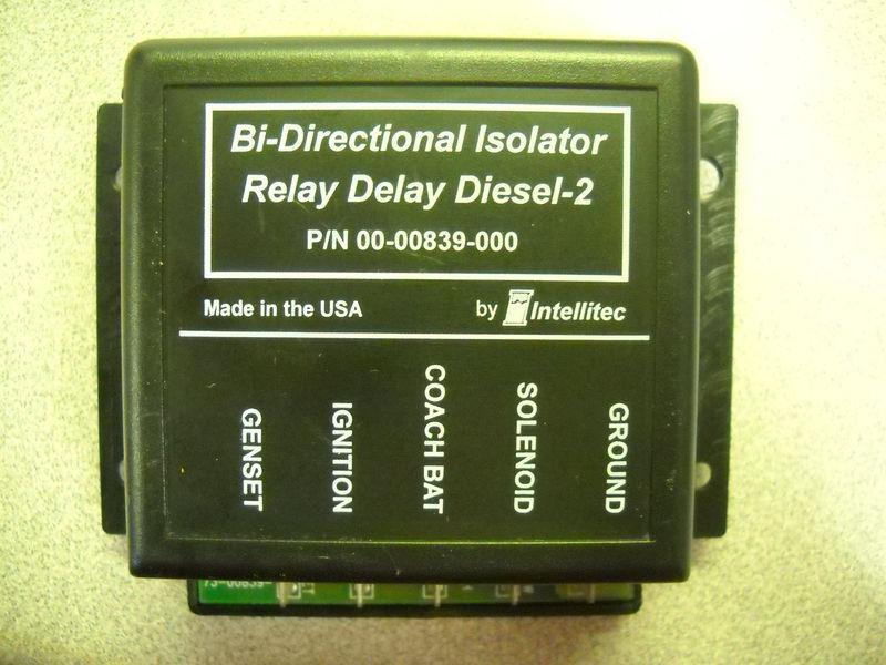 Intellitec bi-directional isolator relay delay diesel 2  pn 00-00839-000