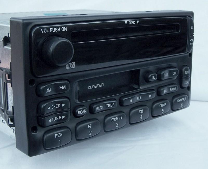 98-05 ford f-150 f-250 e150 ranger explorer windstar escape am fm cassette   cd