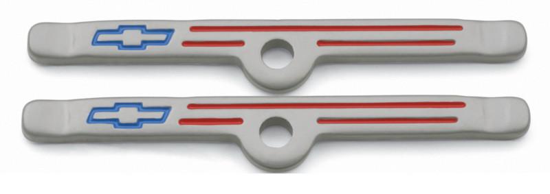 Proform 141-366 gm performance metallic gray valve cover hold-down clamps