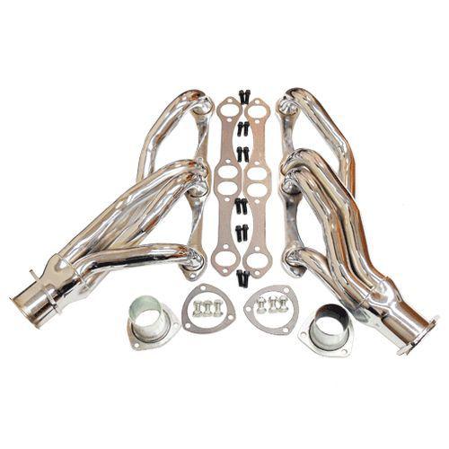 Sbc chevy 67-69 camaro 68-72 chevelle 68-79 nova & others chrome headers set