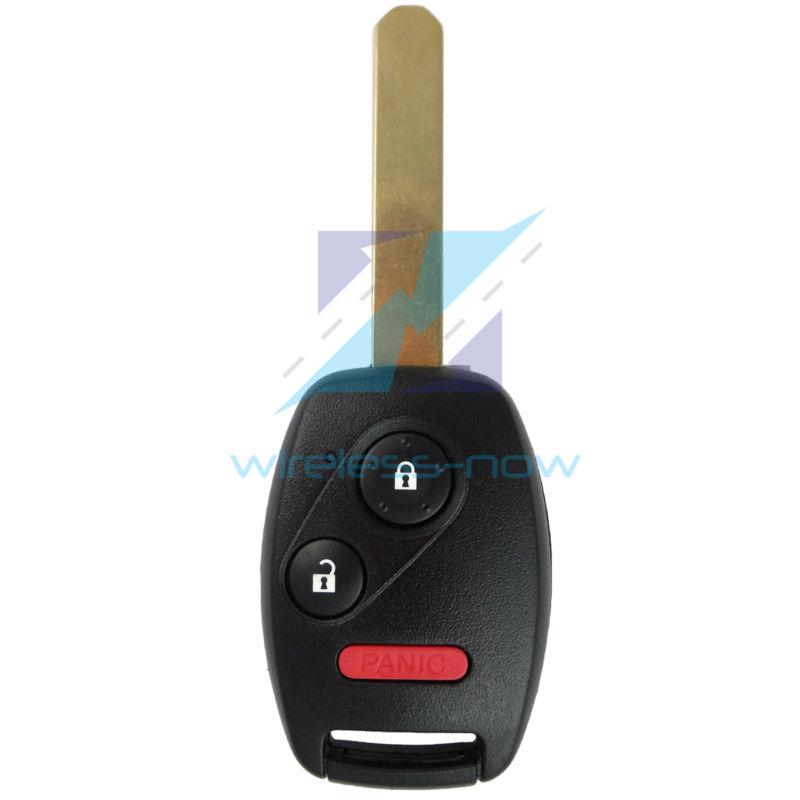 New uncut replacement remote head key keyless entry fob transmitter blade 3but