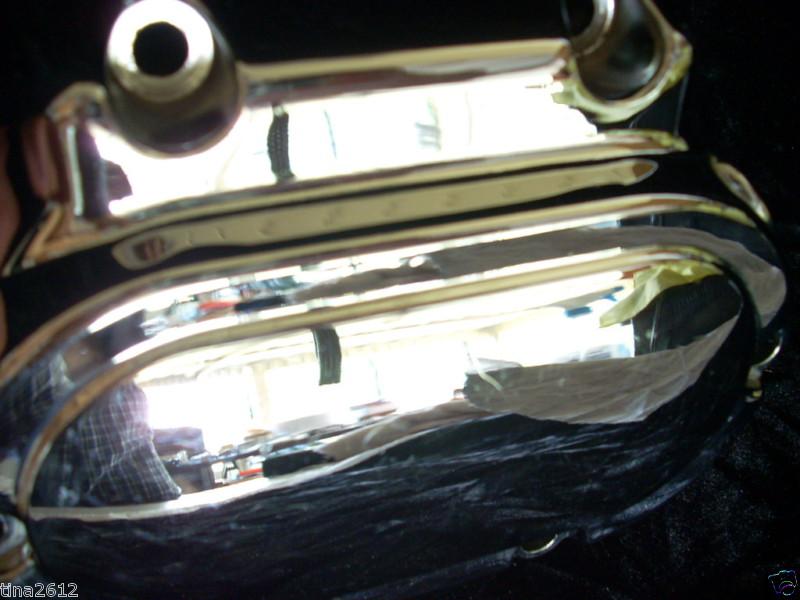 HARLEY-DAVIDSON TRANSMISSION END COVER. #37082-99 CHROME OEM. W/ DIPS.99'-05', US $33.25, image 5