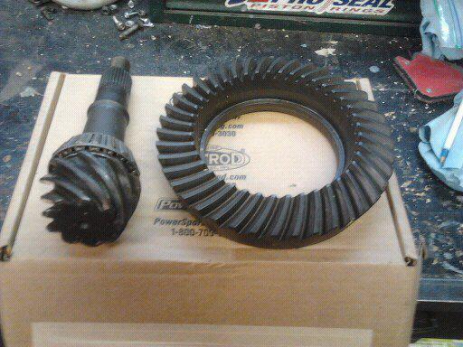 Gm 10 bolt ring and pinion gear set 456 gear