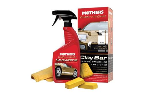 California gold clay bar system auto car waxes polishes mothers brand new 07240