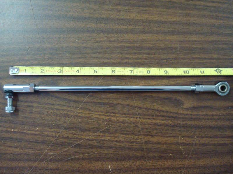 10 3/4" chrome shift linkage for harley softail 