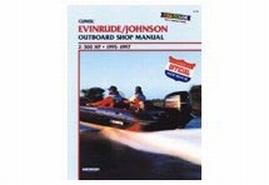 Clymer evinrude-johnson 1995-2002 outboard repair manual b-737-2