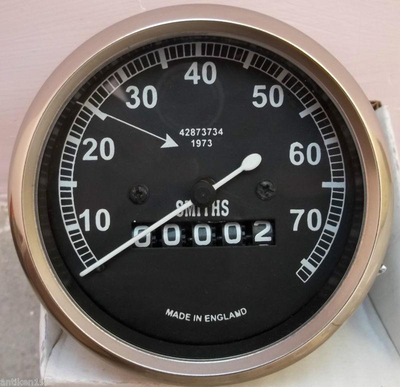 Purchase Speedometer Royal Enfield Motorcycle 070 MPH Black in FBD, HR