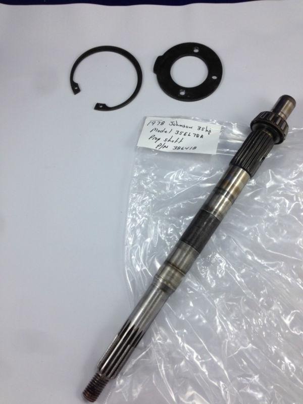 Purchase Johnson/Evinrude OMC 35 Hp Prop Shaft Propeller 1978 386418