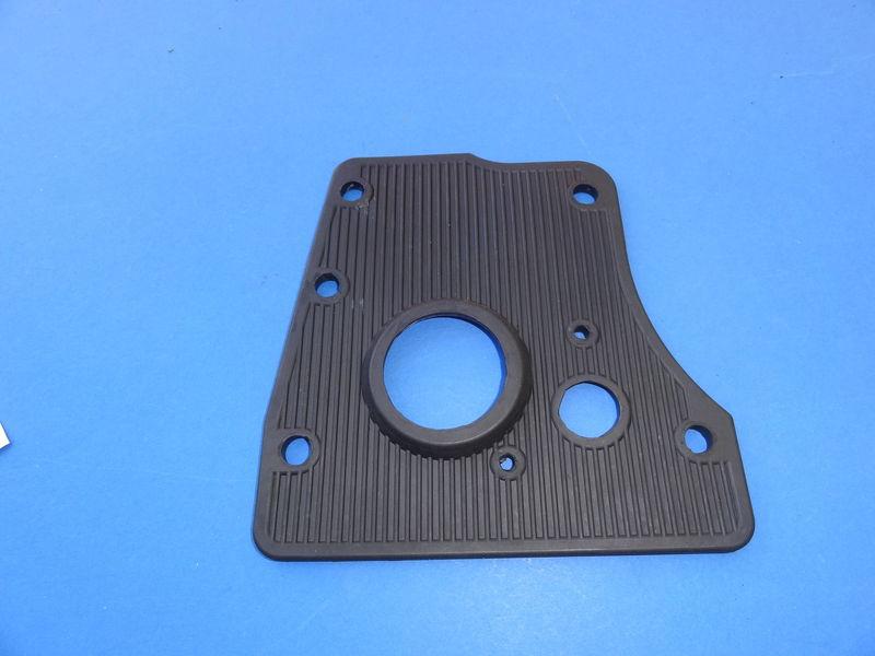 1957-57 chevrolet bel air 210 150 steering column floor seal-standard trans  