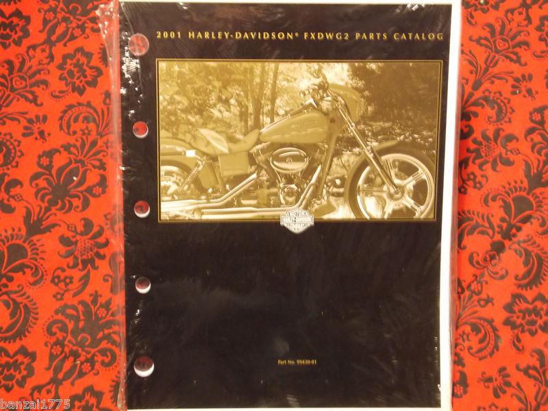 Purchase 2001 Harley Davidson Wide Glide / FXDW2 Parts Catalog 9943001
