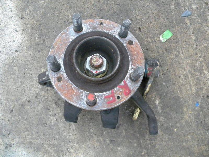 91 porsche 911 964 right front hub spindle knuckle
