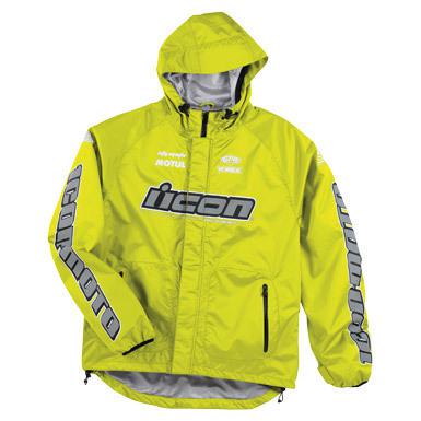Icon jacket pdx hi-viz yellow lg 2820-1637