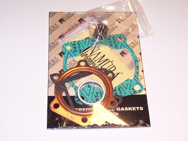 1988-2006 yamaha 200 blaster top end gasket kit + wrist pin bearing na-40002t