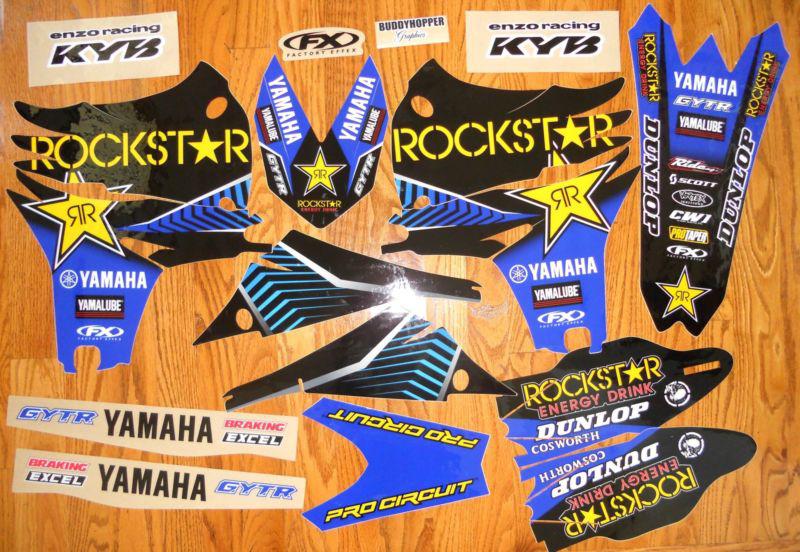 Factory effex team yamaha rockstar yz450f graphics kit yzf450 (10-13)