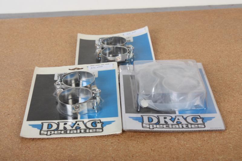 Purchase Harley Davidson 2" Exhaust Pipe Clamps and 1 3/4" Pipe Clamps