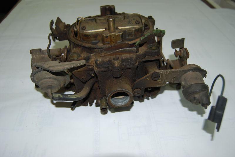 1973 OLDS 455 CUTLASS 442 4 SPEED 7043251 QUADRA JET ROCHESTER CARB, US $85.00, image 4