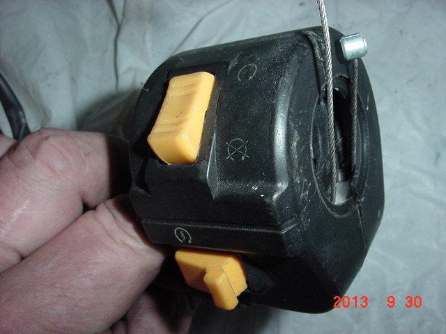 BUELLright throttle switch cluster, S1 early M2 S3 1996-1998 misc4, US $59.95, image 3