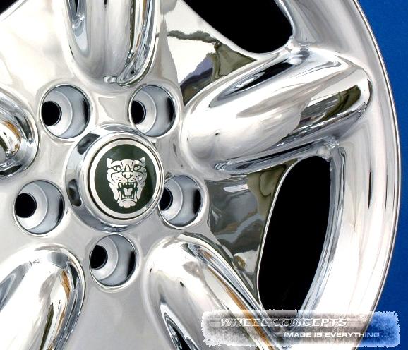 JAGUAR XK 8 XK8 17 INCH CHROME WHEELS RIMS REVOLVER NEW, US $1,450.00, image 2