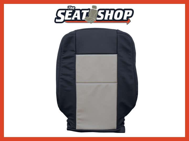 09 10 ford explorer eddie bauer black w/ tan leather seat cover lh top