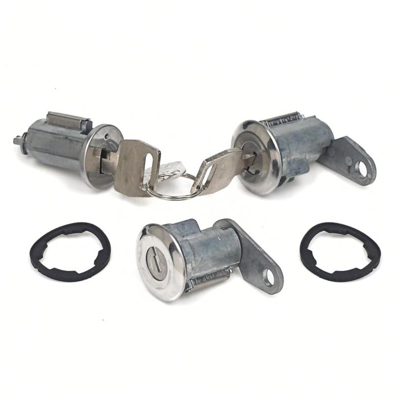 65 79 ford lock set ignition doors fairlane galaxie f100 66 67 68 69 70 71 72 73