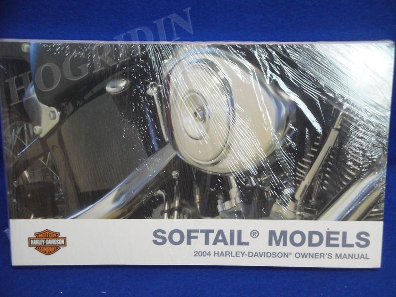 2004 harley davidson softail owners manual heritage fatboy night train springer