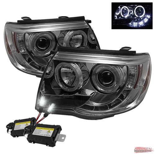 Purchase SLIM BALLAST XENON 6K HID+0511 HALO DRL LED SMOKED