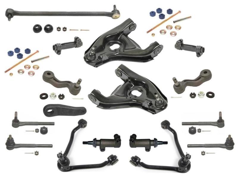 Express van 2500 3500 upper & lower control arms 4 control arms tie rods arms