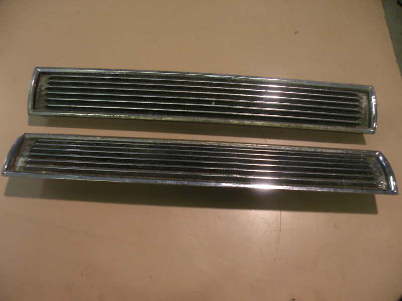 1967 67 chevelle ss super sport hood bulge chrome inserts hot rat rod chevrolet