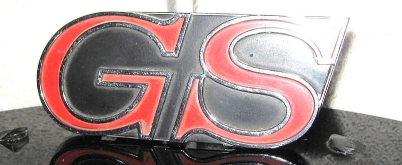 1970- buick gs trunk key cover/ badge /emblem
