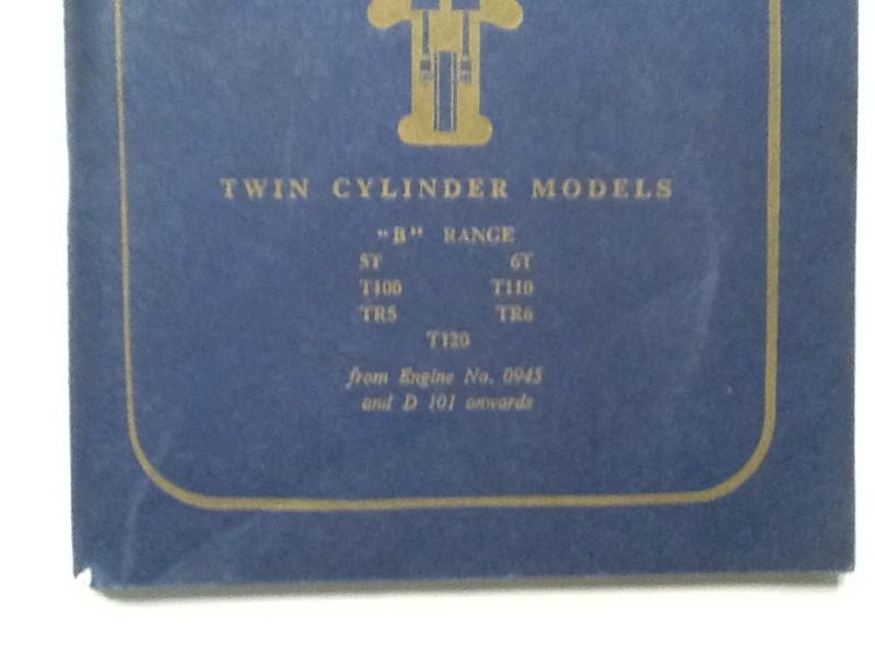 Triumph Motorcycle Instruction Manual No 16, US $30.00, image 2