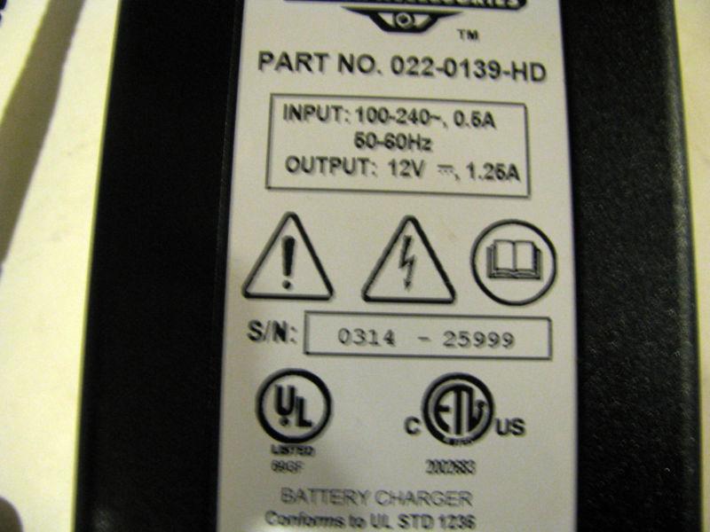 Find Harley Davidson Global Battery Charger tender 0220139HD