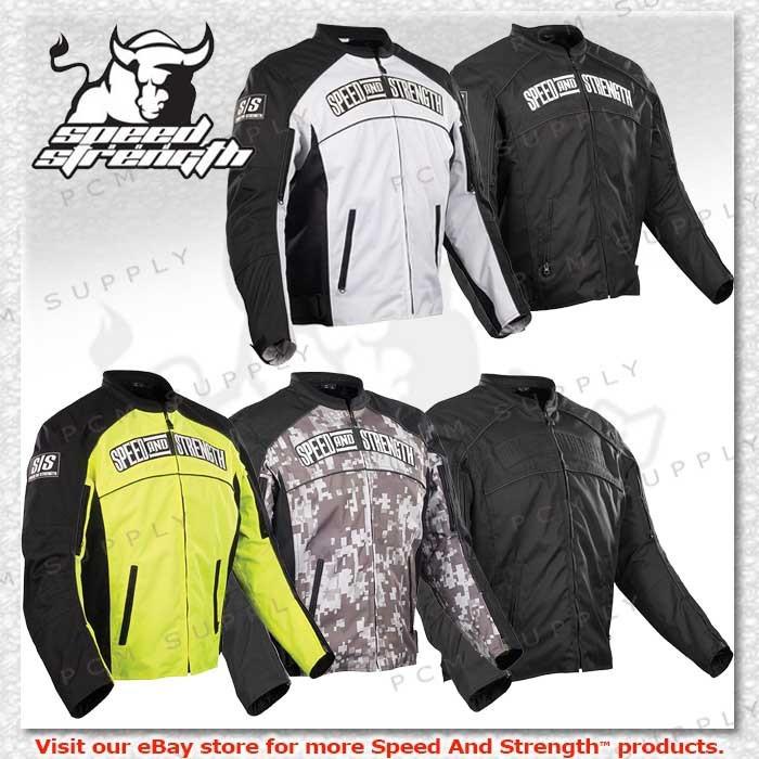 Speed & strength seven sins textile motorcycle street jacket