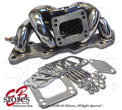 Exhaust t3/t4 manifold 240sx 89 90-98 ka24de top mount