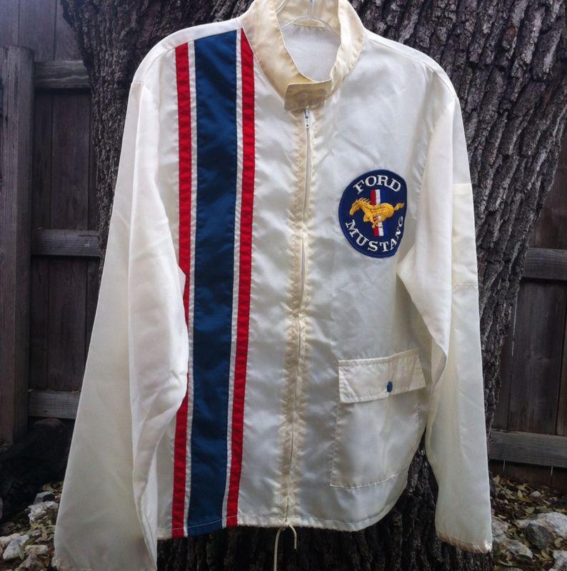 Vintage 1970s ford mustang/cobra jacket size med/large.