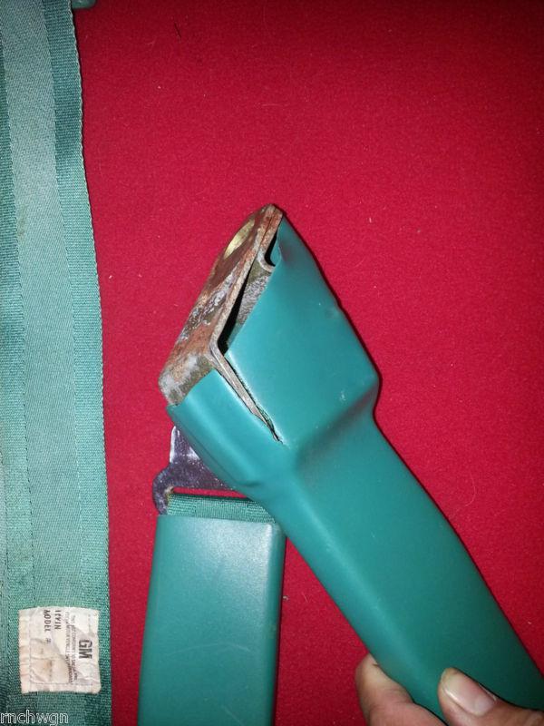 67-72 Chevrolet GMC Pick-up C10-C30 K10-K30 blue-green aqua front seat belt set , US $60.00, image 8