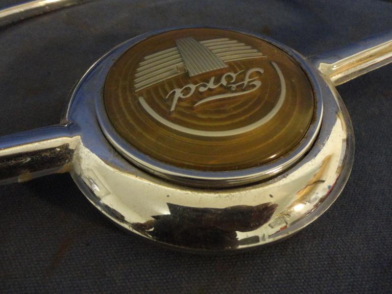 1947 1948 FORD STEERING WHEEL HORN RING -ORIGINAL, US $65.00, image 3