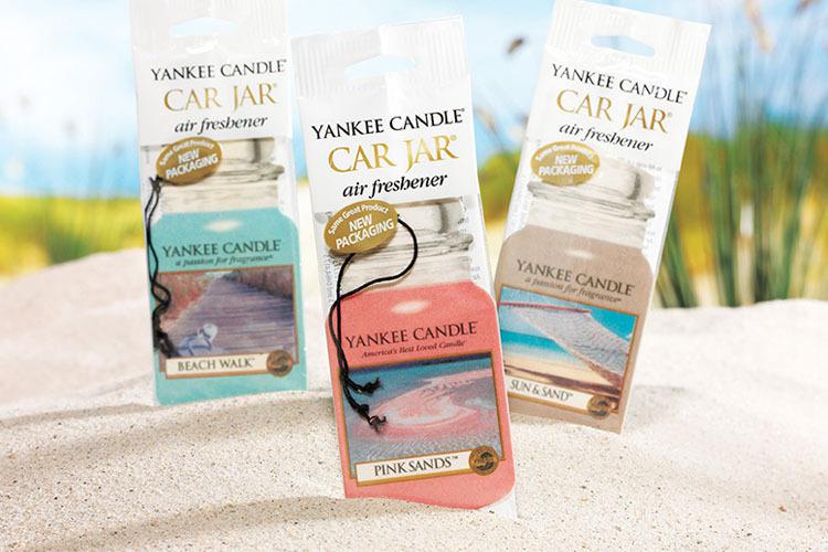 Wholesale lot of 6 yankee candle air fresheners (1 car jar and 2 travel tins)