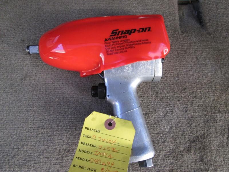 Snap on impact wrench 1/2 inch im51a factory reconditioned 9/3/13