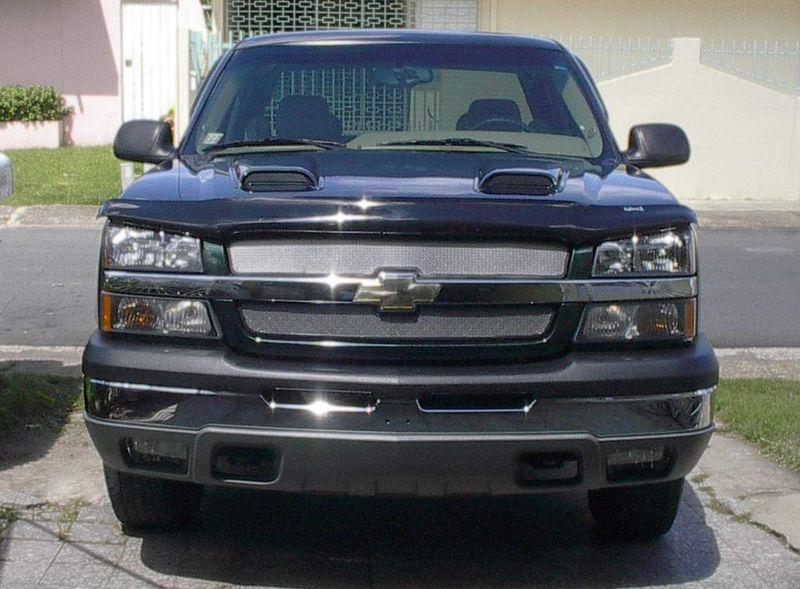 03 04 05 06 Chevy Silverado Grill Insert Silver Race Grille, US $34.99, image 2