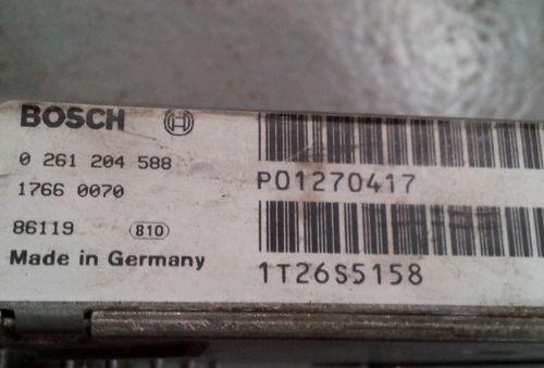 VOLVO V90 97 98 ECM ECU ENGINE CONTROL MODULE P01270417 0261204588, US $49.95, image 3