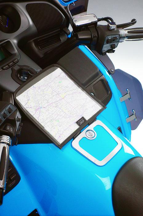 Hopnel tank map pouch black fits honda gl1800 gold wing 2001-2013