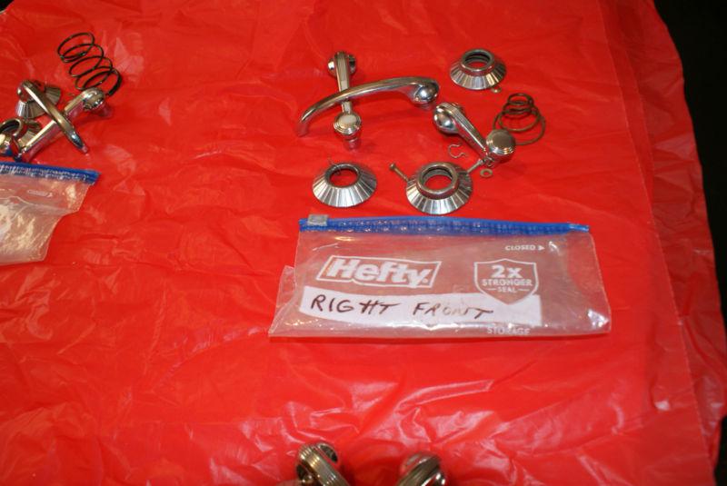 1953 Super COMPLETE SET of Door, Window and Vent Window HANDLES, US $10.00, image 3