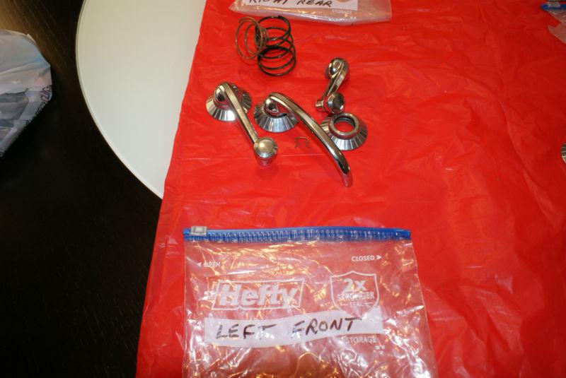 1953 Super COMPLETE SET of Door, Window and Vent Window HANDLES, US $10.00, image 5