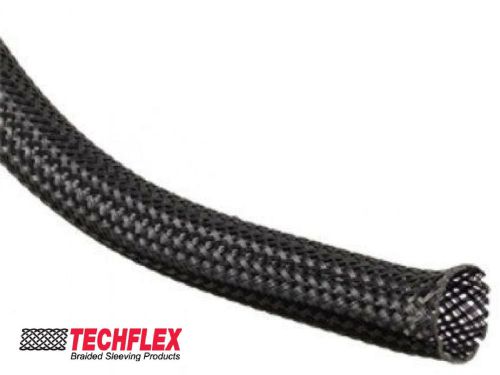 25ft 1/2 techflex braided expandable sleeving &#034;nylon&#034; (better than cheap pet)