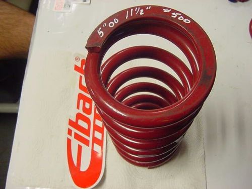 Eibach #500 rear 5" od x 11-1/2" tall powdercoated coil spring imca wis nas dr99