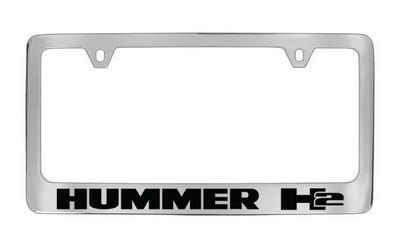 Hummer genuine license frame factory custom accessory for h2 style 1