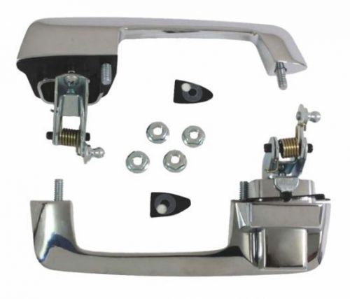 1967-1970 mopar a-body outside door handle assembly, pair - us made
